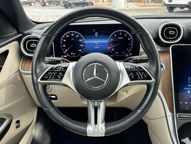 used 2023 Mercedes-Benz C-Class car, priced at $32,898