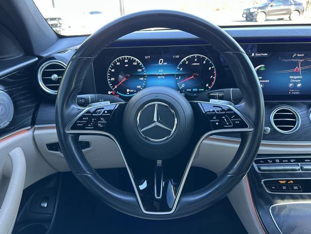 used 2021 Mercedes-Benz E-Class car, priced at $45,499