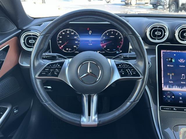 used 2022 Mercedes-Benz C-Class car, priced at $27,369