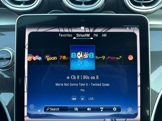 used 2022 Mercedes-Benz C-Class car, priced at $27,369