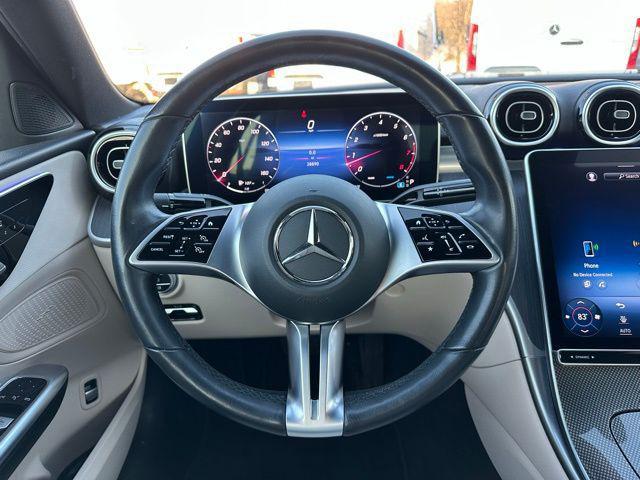 used 2023 Mercedes-Benz C-Class car, priced at $35,454