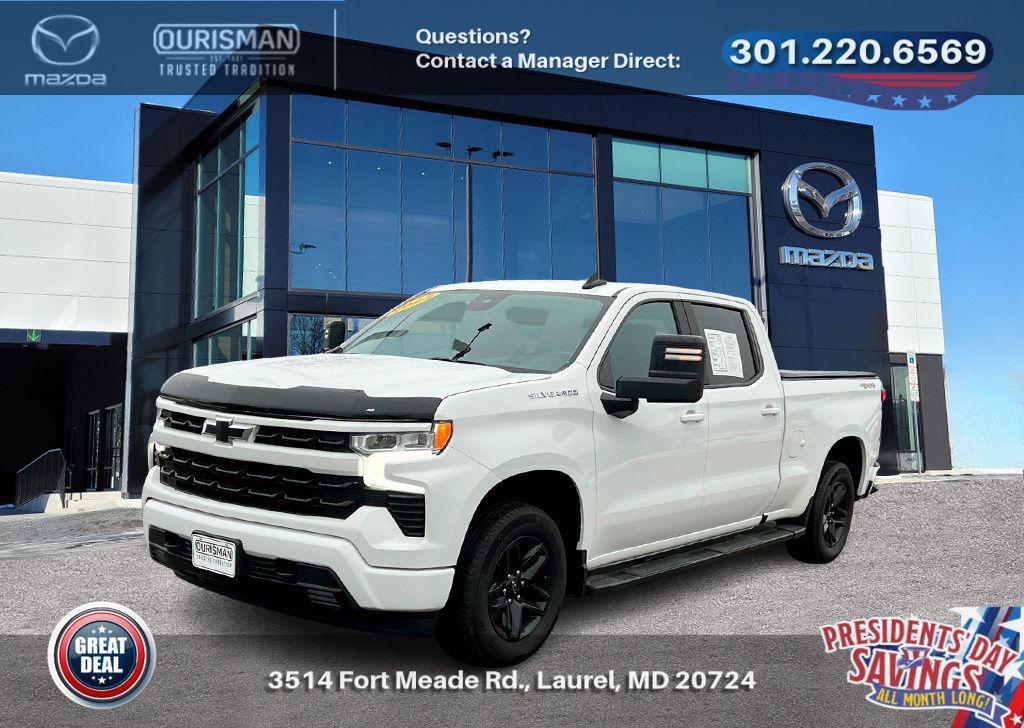 used 2022 Chevrolet Silverado 1500 car, priced at $34,704