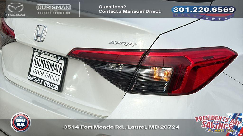 used 2024 Honda Civic car, priced at $21,804