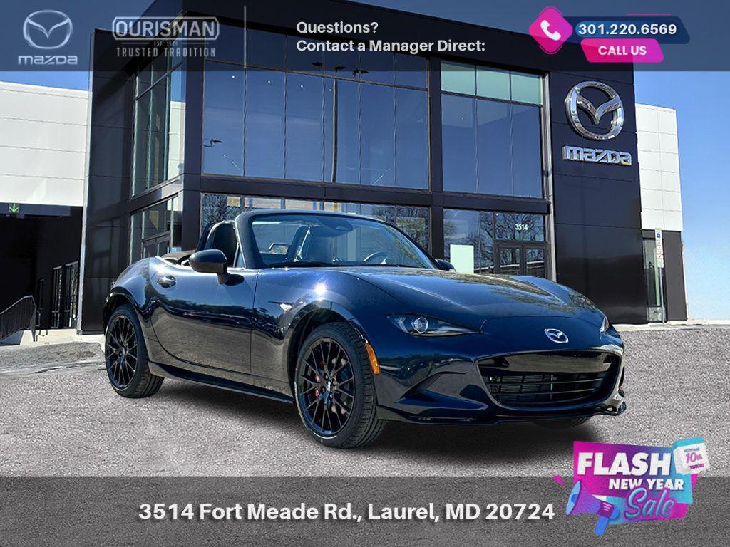 new 2025 Mazda MX-5 Miata car, priced at $39,225