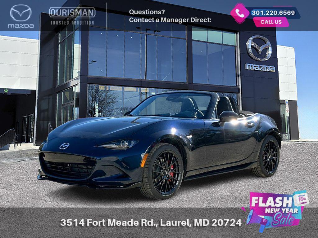new 2025 Mazda MX-5 Miata car, priced at $39,225