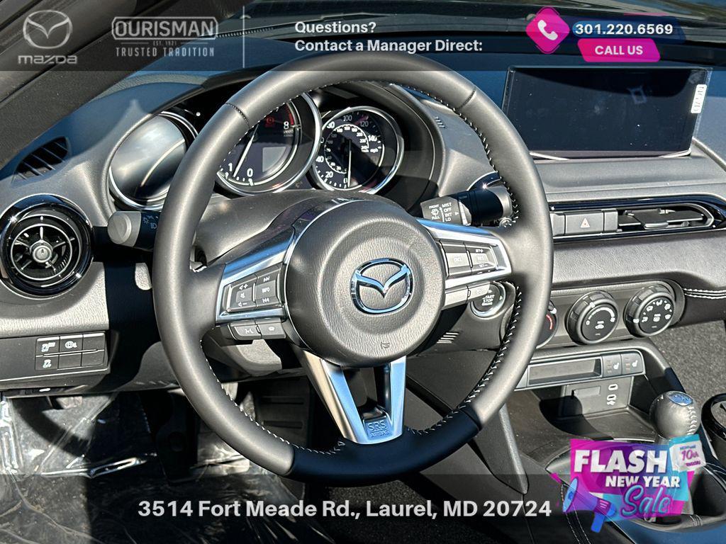 new 2025 Mazda MX-5 Miata car, priced at $39,225