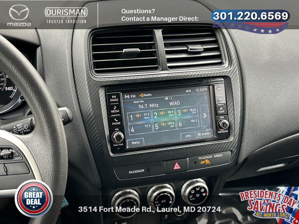 used 2023 Mitsubishi Outlander Sport car, priced at $14,703