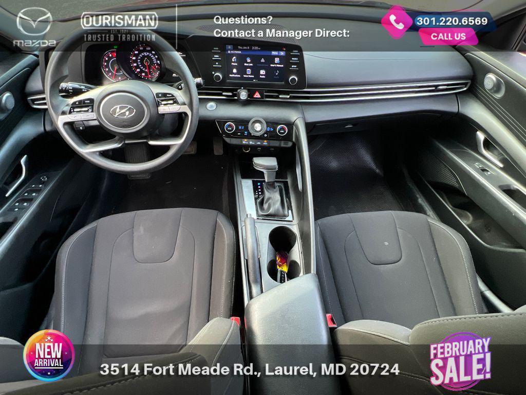 used 2021 Hyundai Elantra car