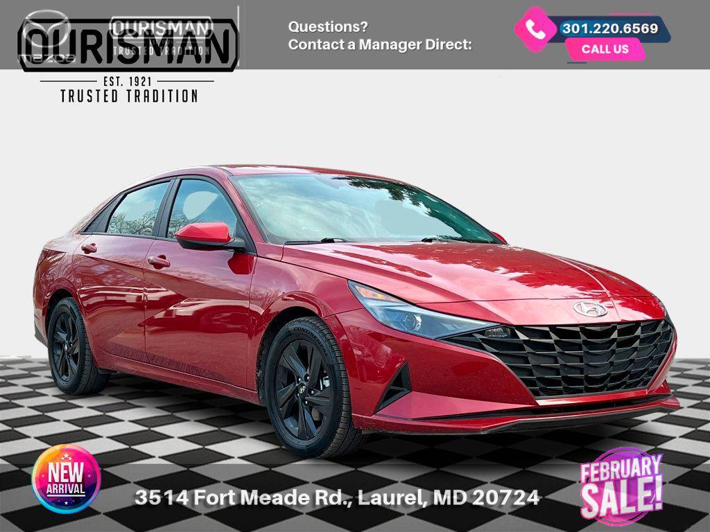 used 2021 Hyundai Elantra car