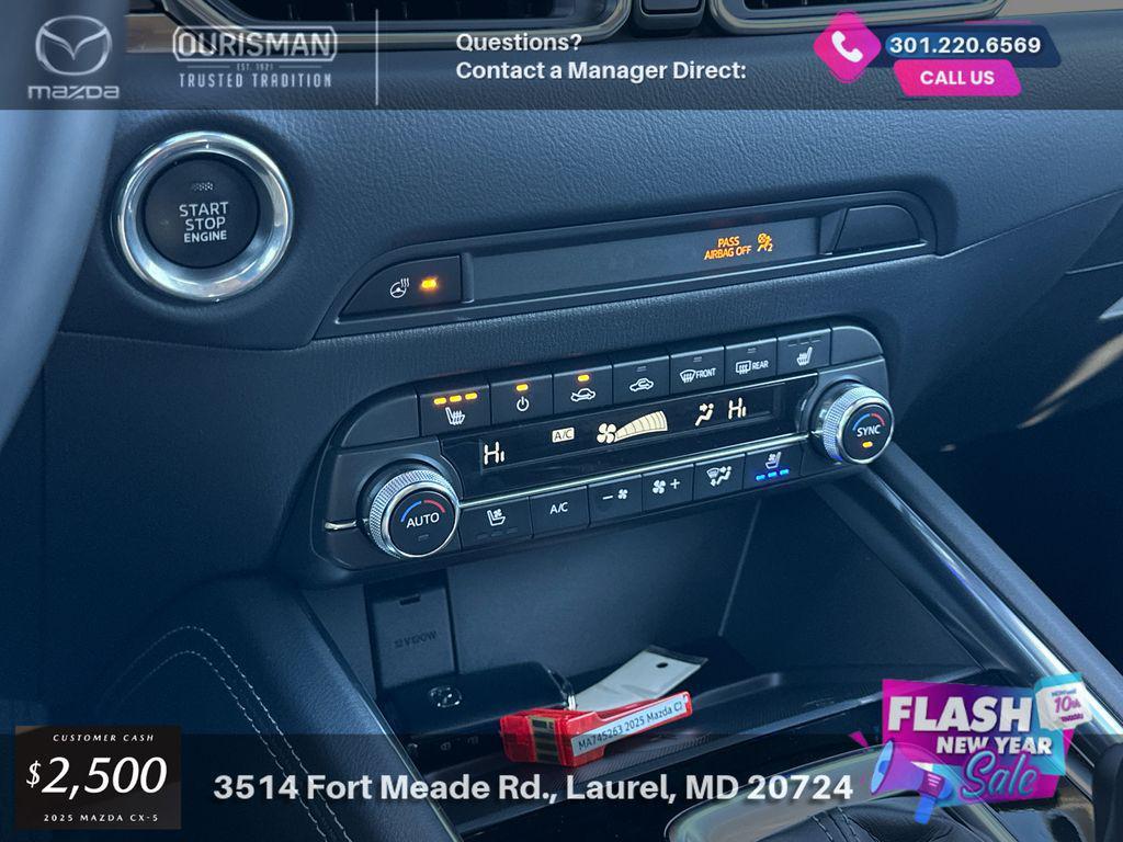 new 2025 Mazda CX-5 car, priced at $34,015