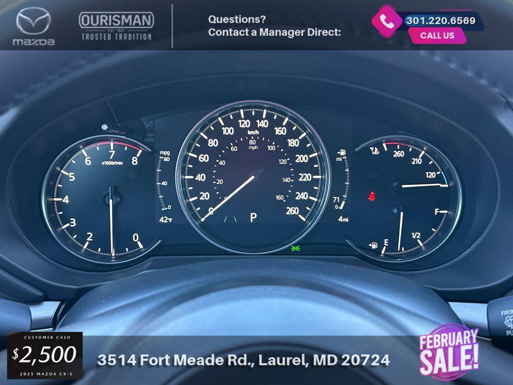 new 2025 Mazda CX-5 car, priced at $34,015