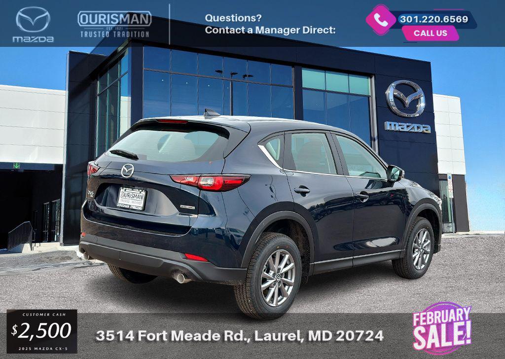 new 2025 Mazda CX-5 car, priced at $27,419