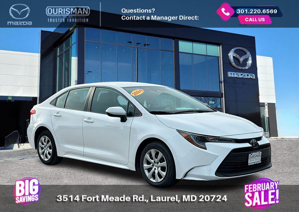used 2024 Toyota Corolla car, priced at $17,903