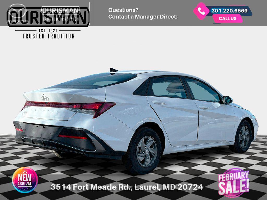 used 2025 Hyundai Elantra car
