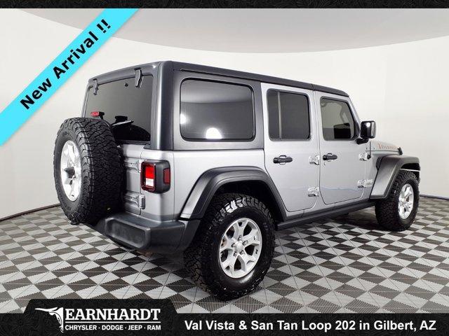 used 2021 Jeep Wrangler car, priced at $27,681
