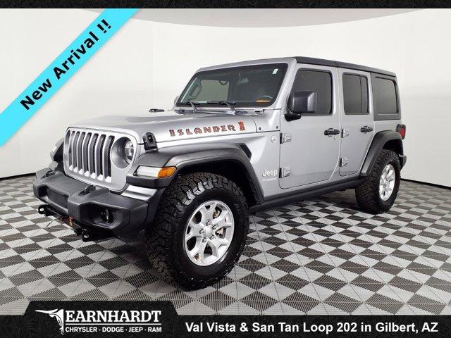 used 2021 Jeep Wrangler car, priced at $27,681