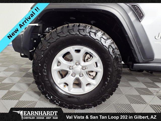 used 2021 Jeep Wrangler car, priced at $27,681