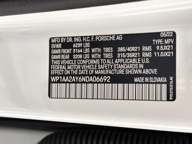 used 2022 Porsche Cayenne car, priced at $60,798