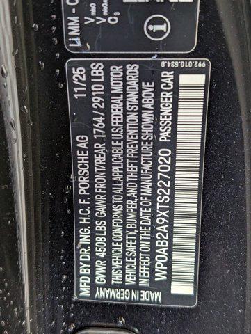 new 2026 Porsche 911 car, priced at $209,420