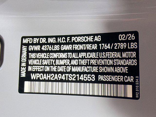 new 2026 Porsche 911 car, priced at $188,940