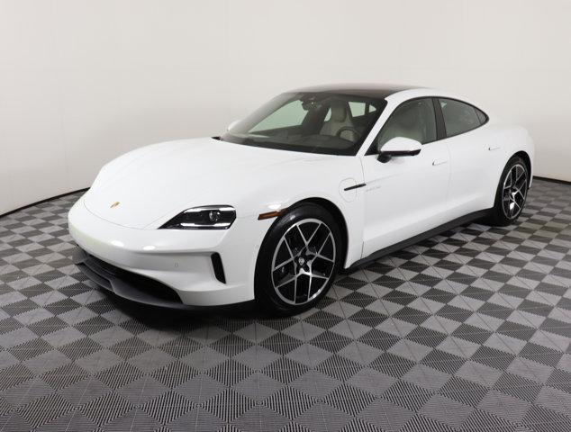 used 2025 Porsche Taycan car, priced at $99,994