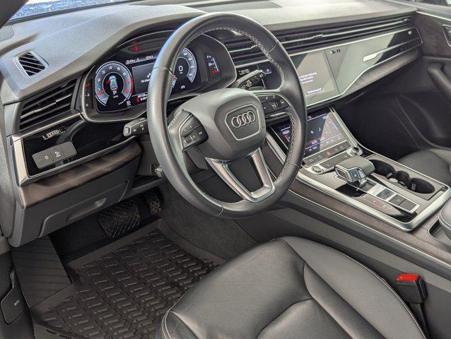 used 2021 Audi Q8 car, priced at $37,999