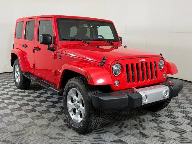 used 2015 Jeep Wrangler Unlimited car, priced at $17,107
