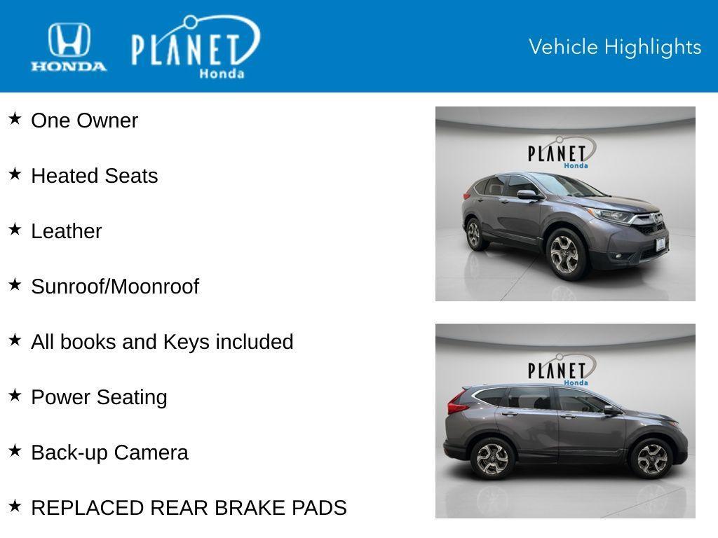 used 2018 Honda CR-V car, priced at $18,250