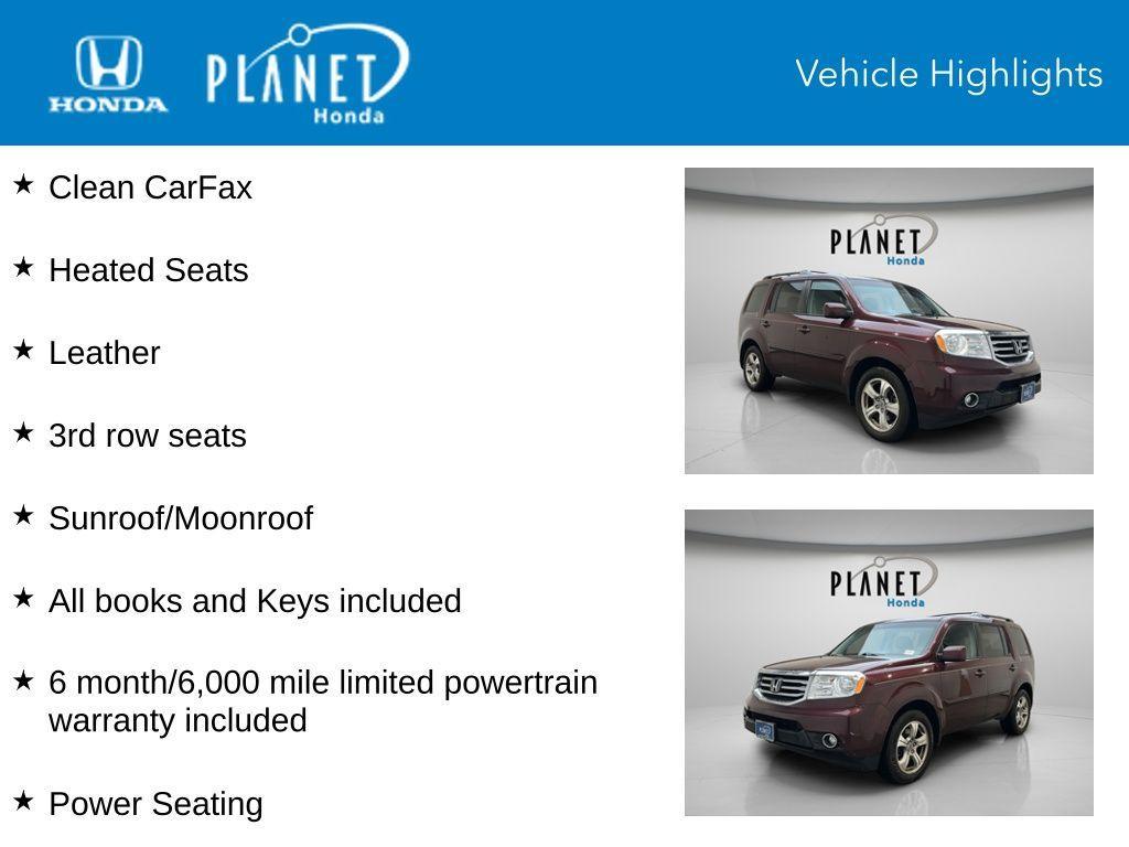 used 2014 Honda Pilot car, priced at $12,250