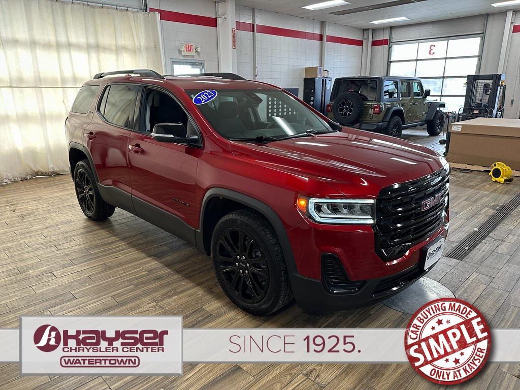 used 2023 GMC Acadia car, priced at $29,973