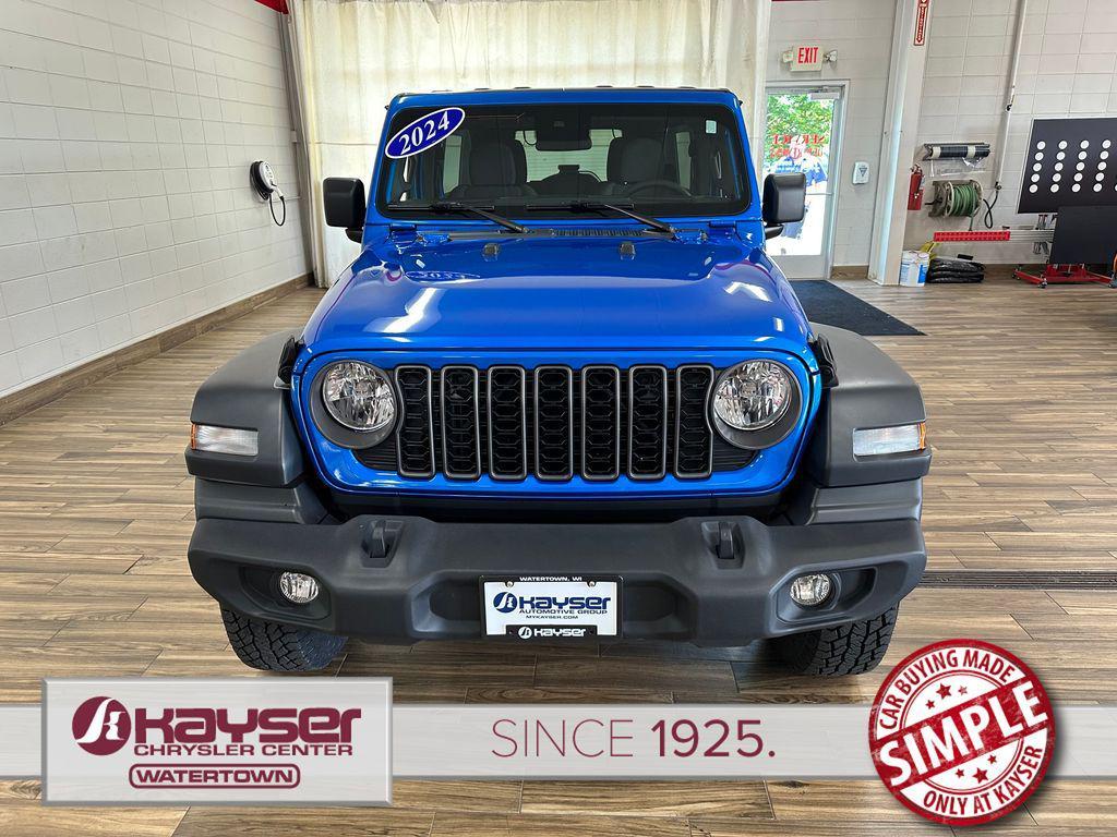 used 2024 Jeep Wrangler car, priced at $33,315