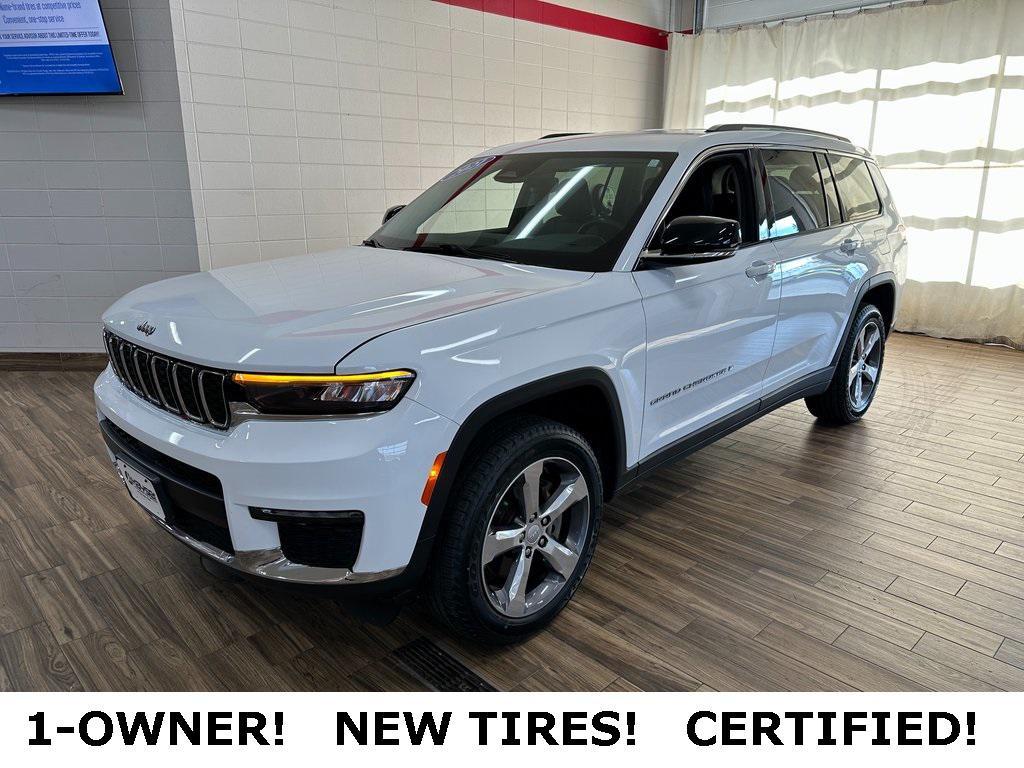 used 2021 Jeep Grand Cherokee L car, priced at $24,769