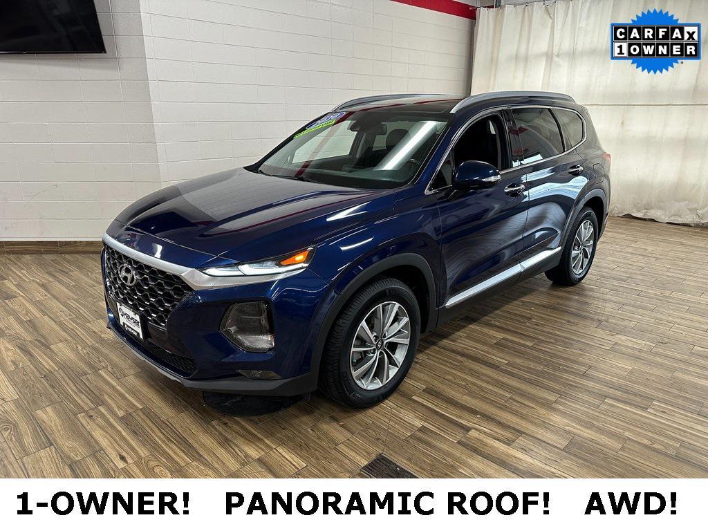 used 2020 Hyundai Santa Fe car, priced at $16,696