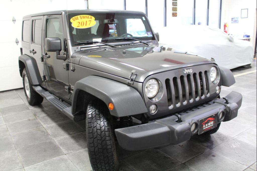 used 2017 Jeep Wrangler Unlimited car, priced at $13,995