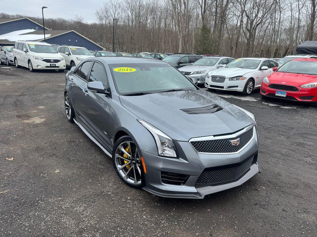 used 2018 Cadillac ATS-V car, priced at $46,341