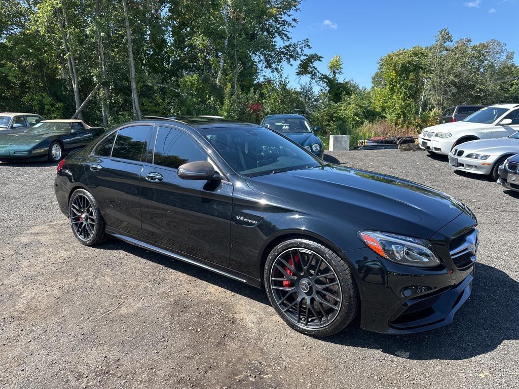 used 2017 Mercedes-Benz AMG C 63 car, priced at $33,994