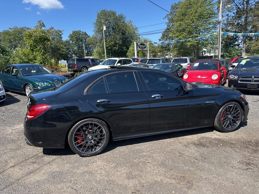 used 2017 Mercedes-Benz AMG C 63 car, priced at $33,994