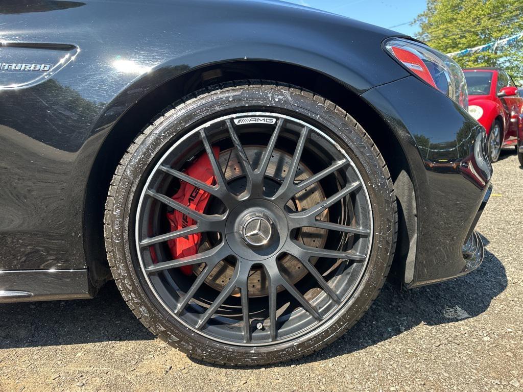 used 2017 Mercedes-Benz AMG C 63 car, priced at $33,994
