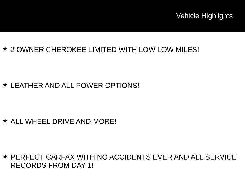 used 2014 Jeep Cherokee car, priced at $10,998