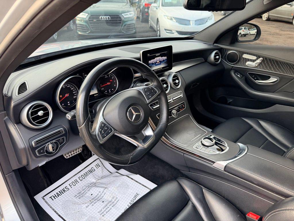 used 2017 Mercedes-Benz C-Class car, priced at $16,098