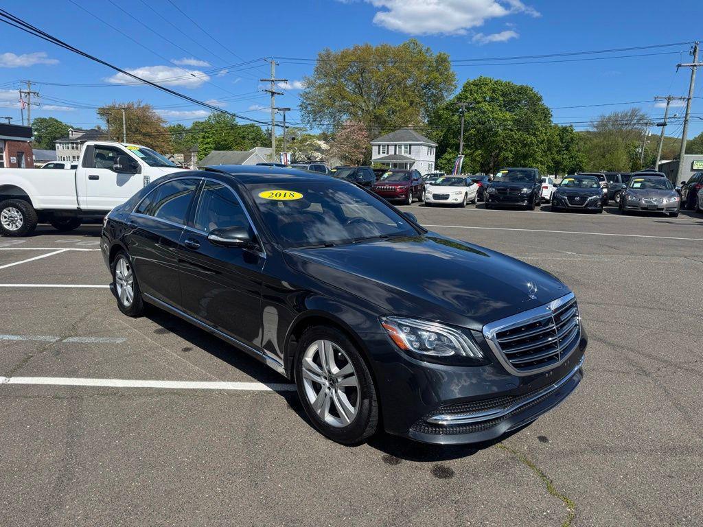 used 2018 Mercedes-Benz S-Class car, priced at $28,698
