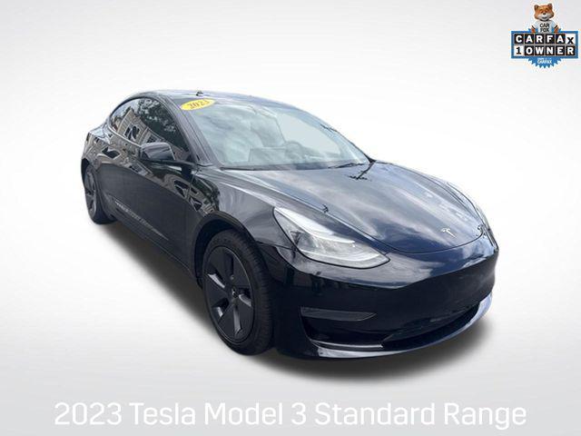 used 2023 Tesla Model 3 car, priced at $25,997