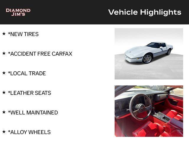 used 1989 Chevrolet Corvette car, priced at $14,995