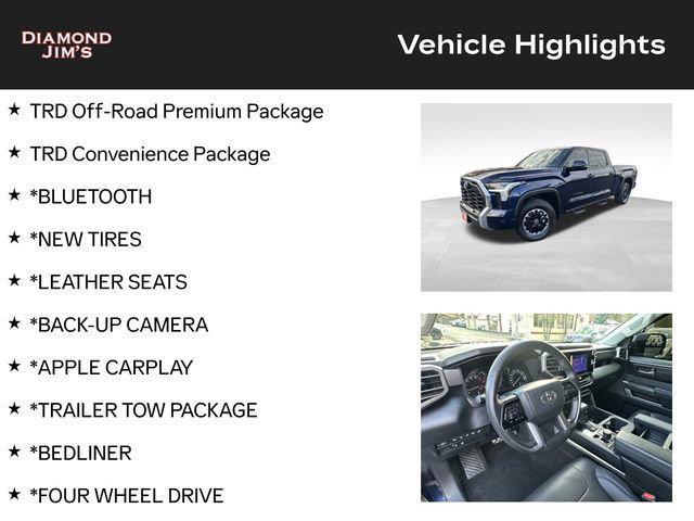 used 2022 Toyota Tundra car, priced at $36,997