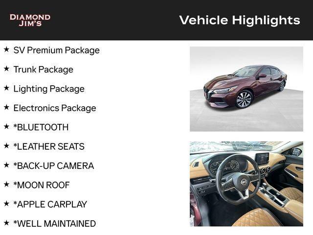 used 2020 Nissan Sentra car, priced at $10,000