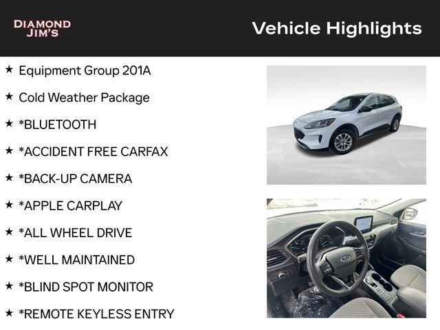 used 2022 Ford Escape car, priced at $15,997
