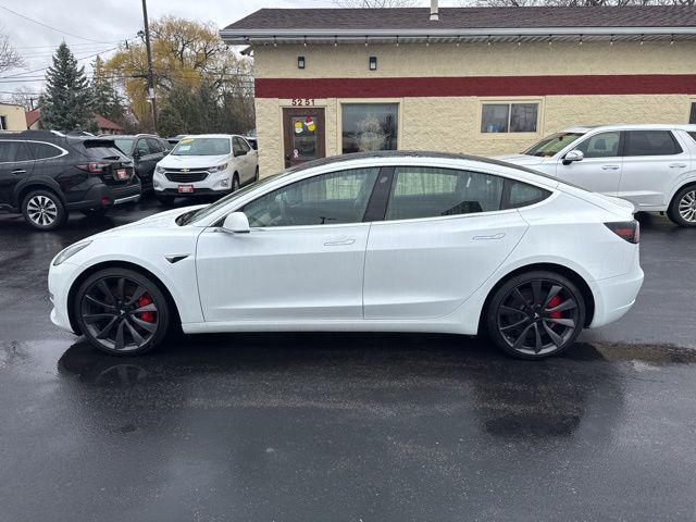 used 2020 Tesla Model 3 car, priced at $22,500