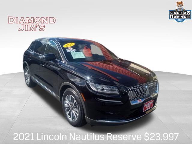 used 2021 Lincoln Nautilus car, priced at $23,997