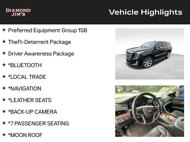 used 2020 Cadillac Escalade car, priced at $29,995