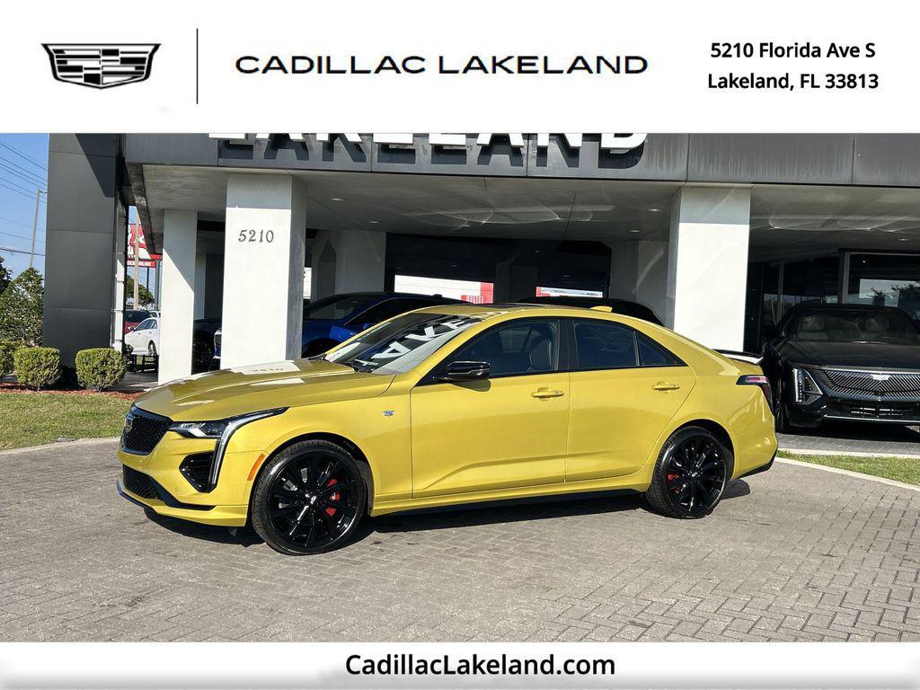 new 2026 Cadillac CT4 car, priced at $57,875